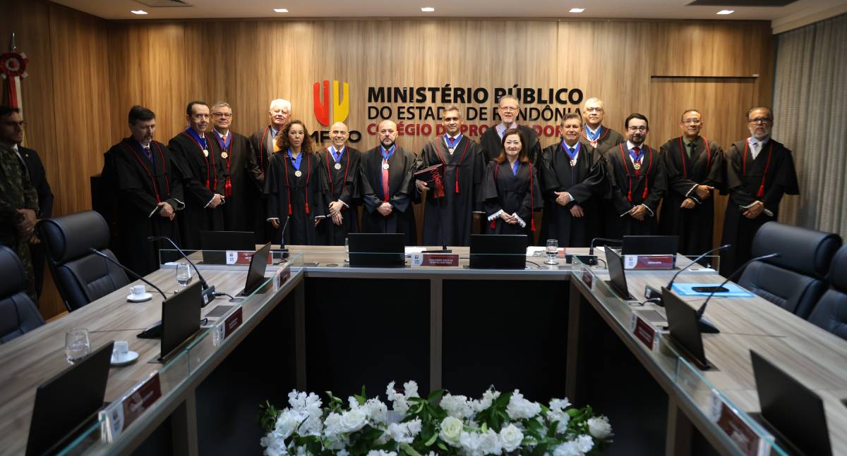 MPRO empossa Rodrigo José Dantas Lima e Jorge Romcy Auad Filho como procuradores de Justiça