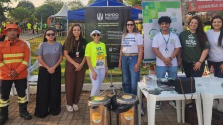 MPRO participa de ação de educação ambiental durante corrida em Porto Velho