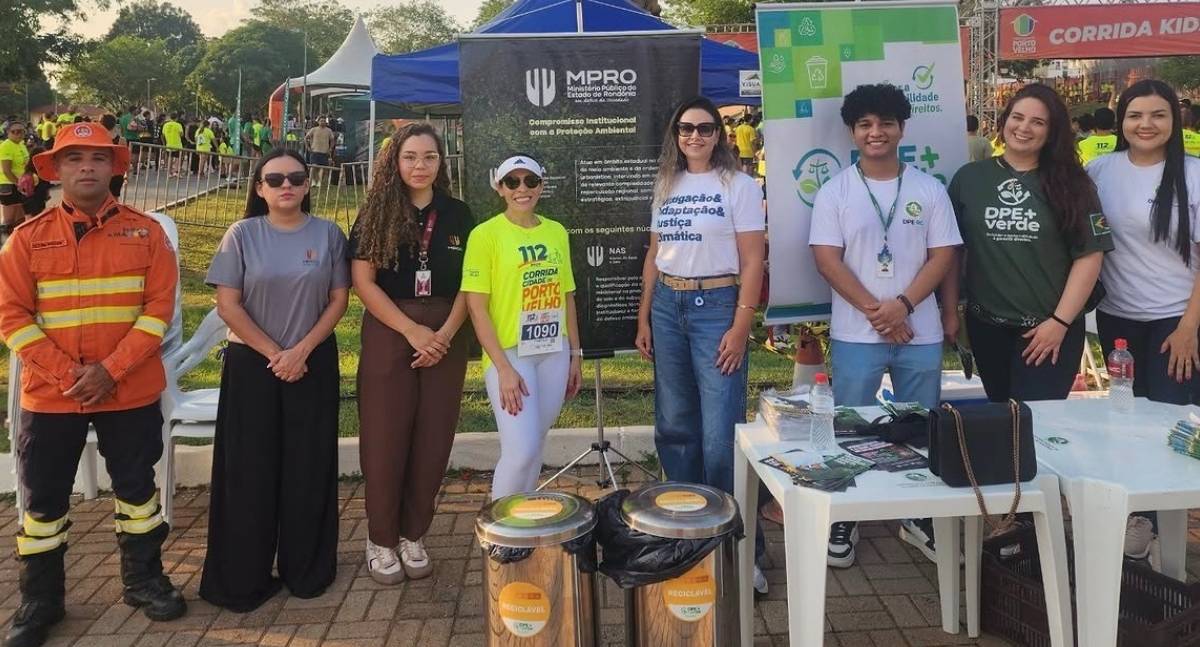 MPRO participa de ação de educação ambiental durante corrida em Porto Velho