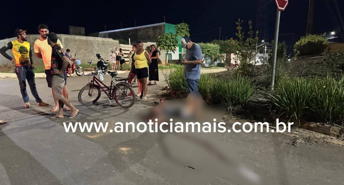 Mulher fica ferida após ser atropelada por automóvel durante conversão em rua de RO