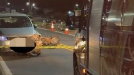 Mulher morre em grave acidente entre carro e moto na BR-364