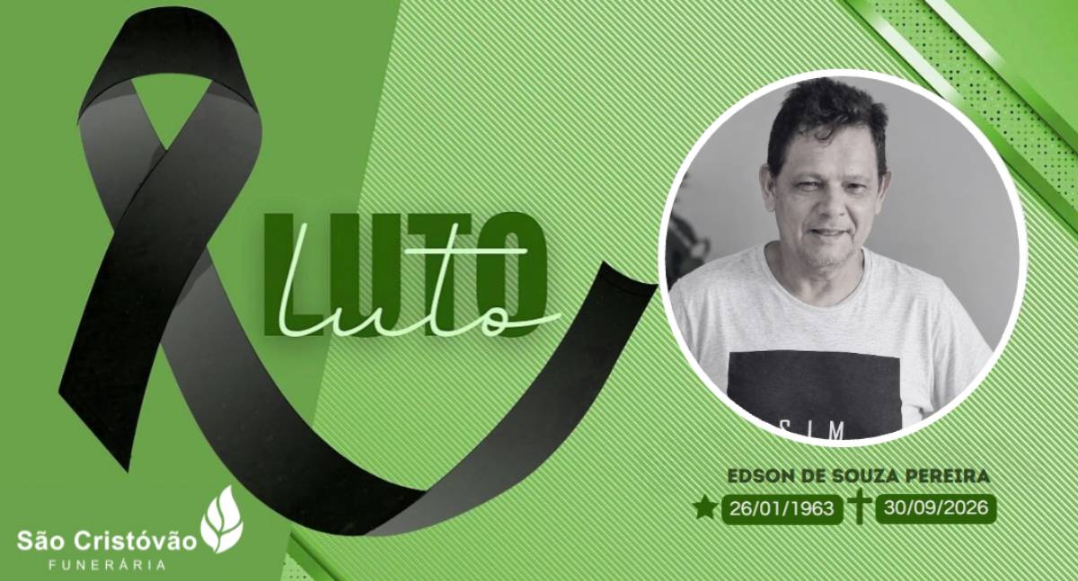 Nota de Pesar: Edson de Souza Pereira