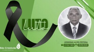 Nota de Pesar: Leonidas Alves Feitosa
