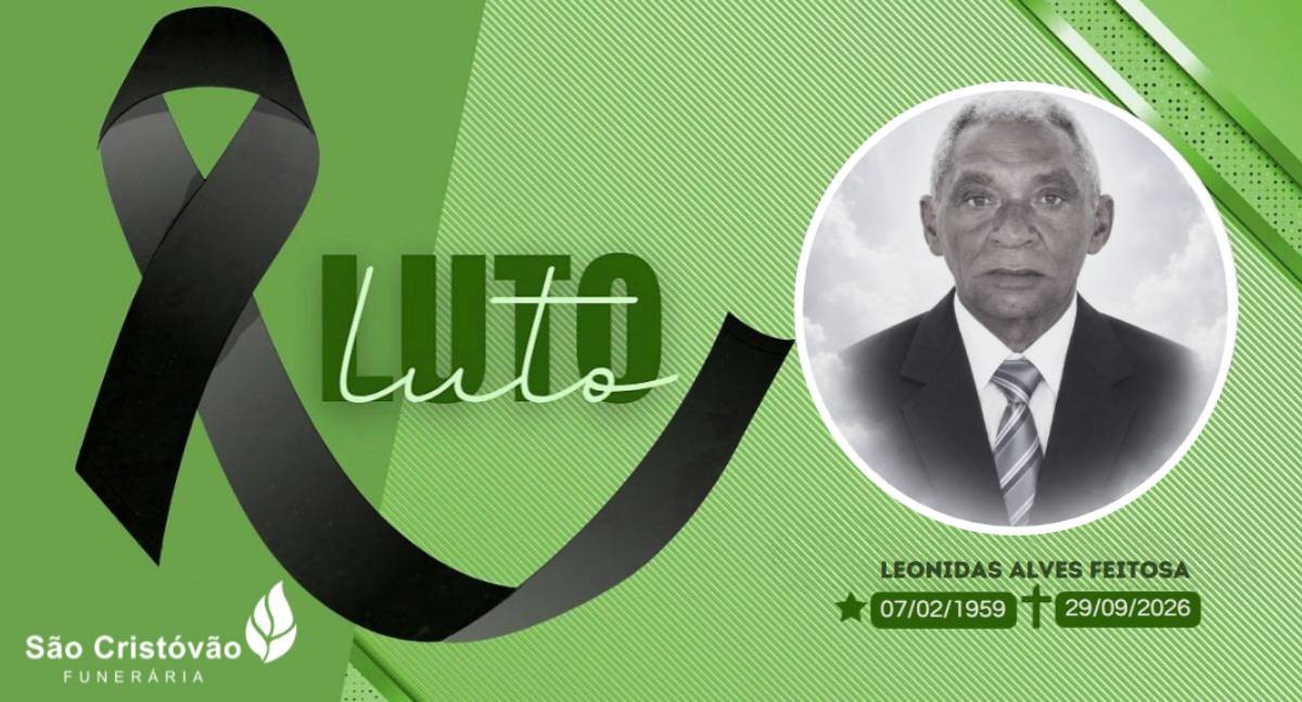 Nota de Pesar: Leonidas Alves Feitosa