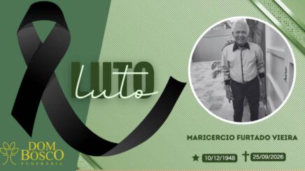 Nota de Pesar: Maricercio Furtado Vieira