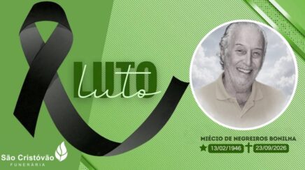 Nota de Pesar: Miécio de Negreiros Bonilha