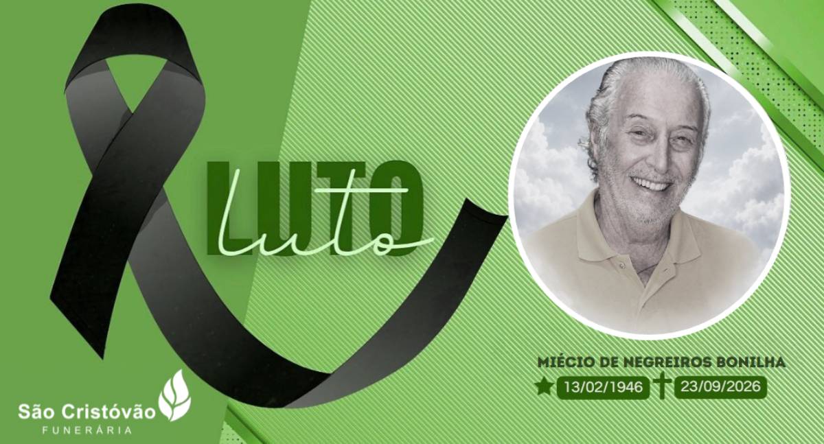 Nota de Pesar: Miécio de Negreiros Bonilha