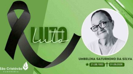 Nota de Pesar: Umbelina Saturnino da Silva