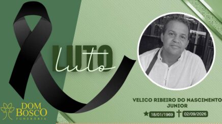 Nota de Pesar: Velico Ribeiro do Nascimento Junior