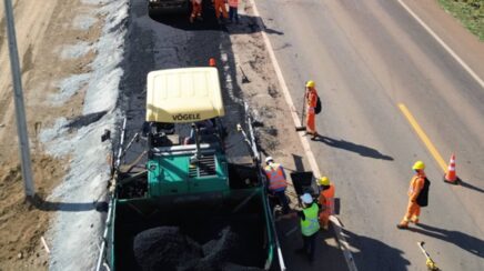 Nova 364 eleva pista e corrige ponto crítico de aquaplanagem
