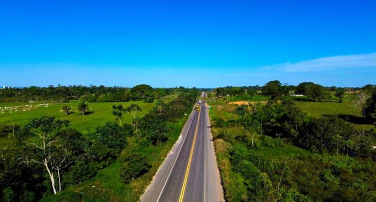 Nova 364 realiza obras de recuperação na BR-364 em Rondônia