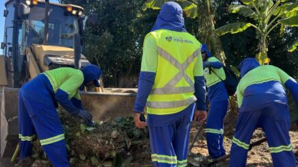 Oito equipes reforçam mutirões de limpeza em Porto Velho