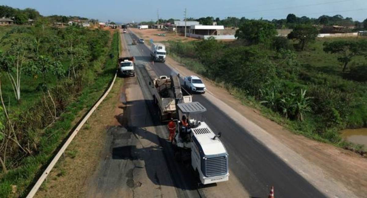 Operação Feriado altera programação de obras na BR-364; Ariquemes segue com interdições