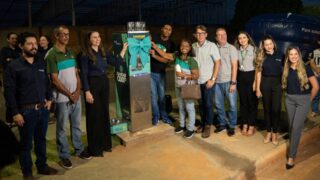 Pista de Caminhada da Linha 605 ganha ponto de hidratação com água potável gelada e bebedouro para pets