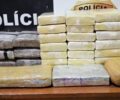 Polícia Civil apreende quarenta quilos de drogas avaliados em um milhão de reais em Guajará-Mirim