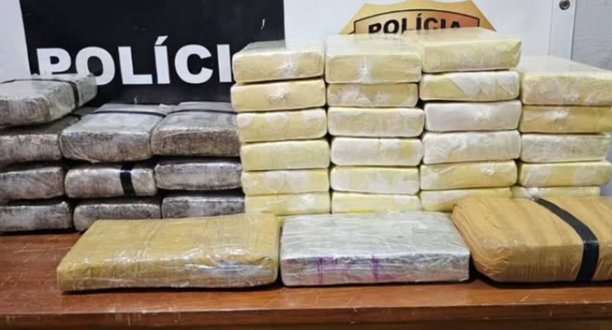 Polícia Civil apreende quarenta quilos de drogas avaliados em um milhão de reais em Guajará-Mirim