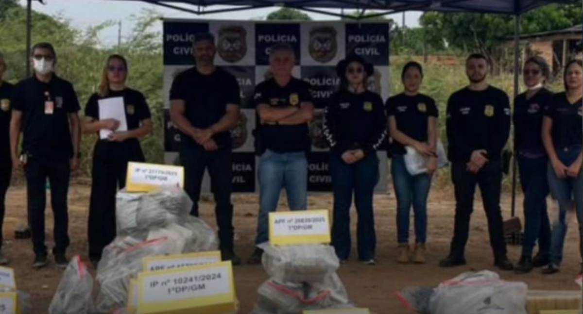 Polícia Civil incinera mais de 645 quilos de drogas apreendidas em região de fronteira em Rondônia