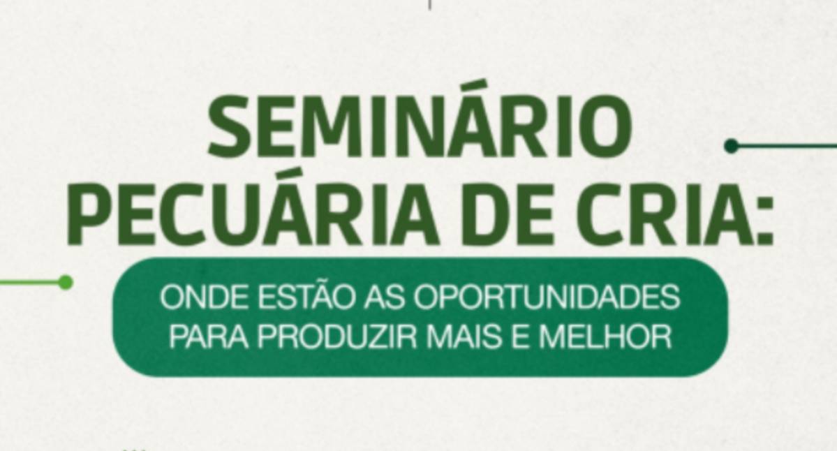 Porto Velho sedia seminário gratuito sobre inovação, genética e sustentabilidade na pecuária de cria