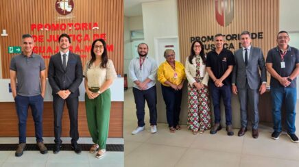 Procurador-Geral de Justiça realiza visitas institucionais em Nova Mamoré e Guajará-Mirim
