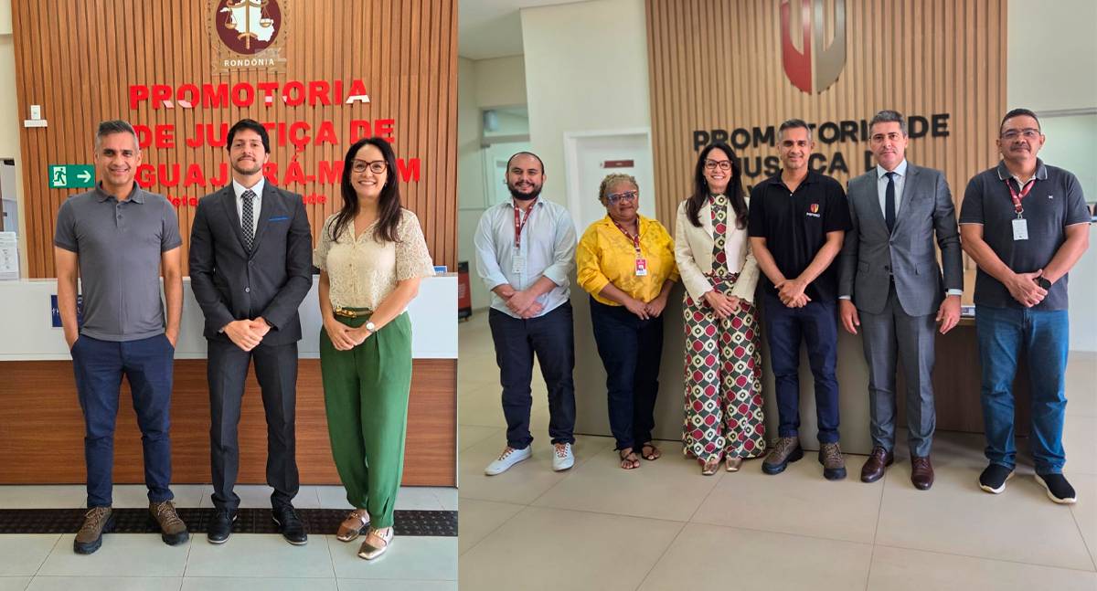 Procurador-Geral de Justiça realiza visitas institucionais em Nova Mamoré e Guajará-Mirim