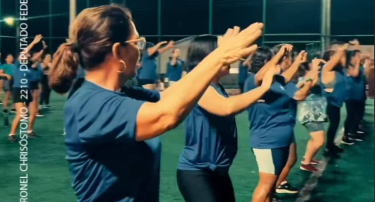 Projeto do Deputado Coronel Chrisótomo leva esporte e lazer para moradores de Alto Alegre dos Parecis