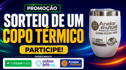 Promoção imperdível: concorra a um copo térmico!