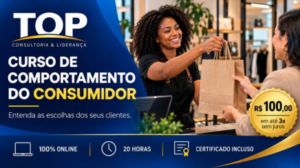TOP Consultoria & Liderança oferece curso sobre consumidor