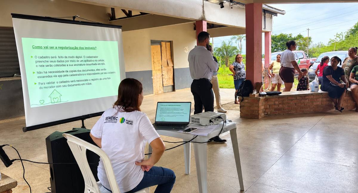 Regularização fundiária começa no núcleo Tomé de Souza