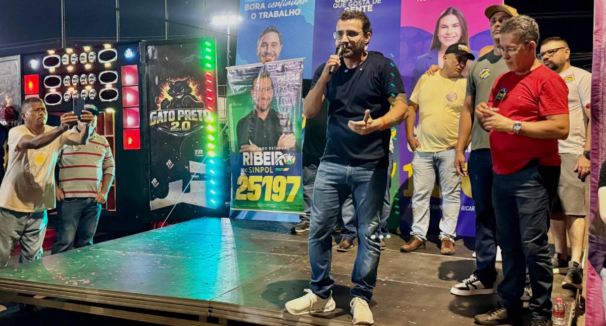 Ribeiro do Sinpol reúne mais de 1,5 mil pessoas em mega reunião na zona Leste