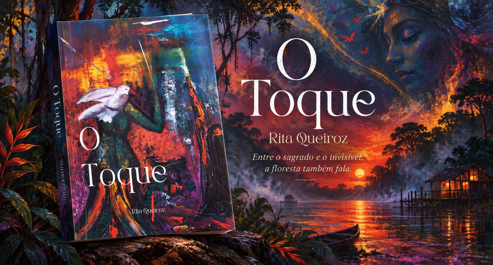 O TOQUE: Rita Queiroz  lança livro hoje  e abre  exposição na Galeria do SESC em Porto Velho