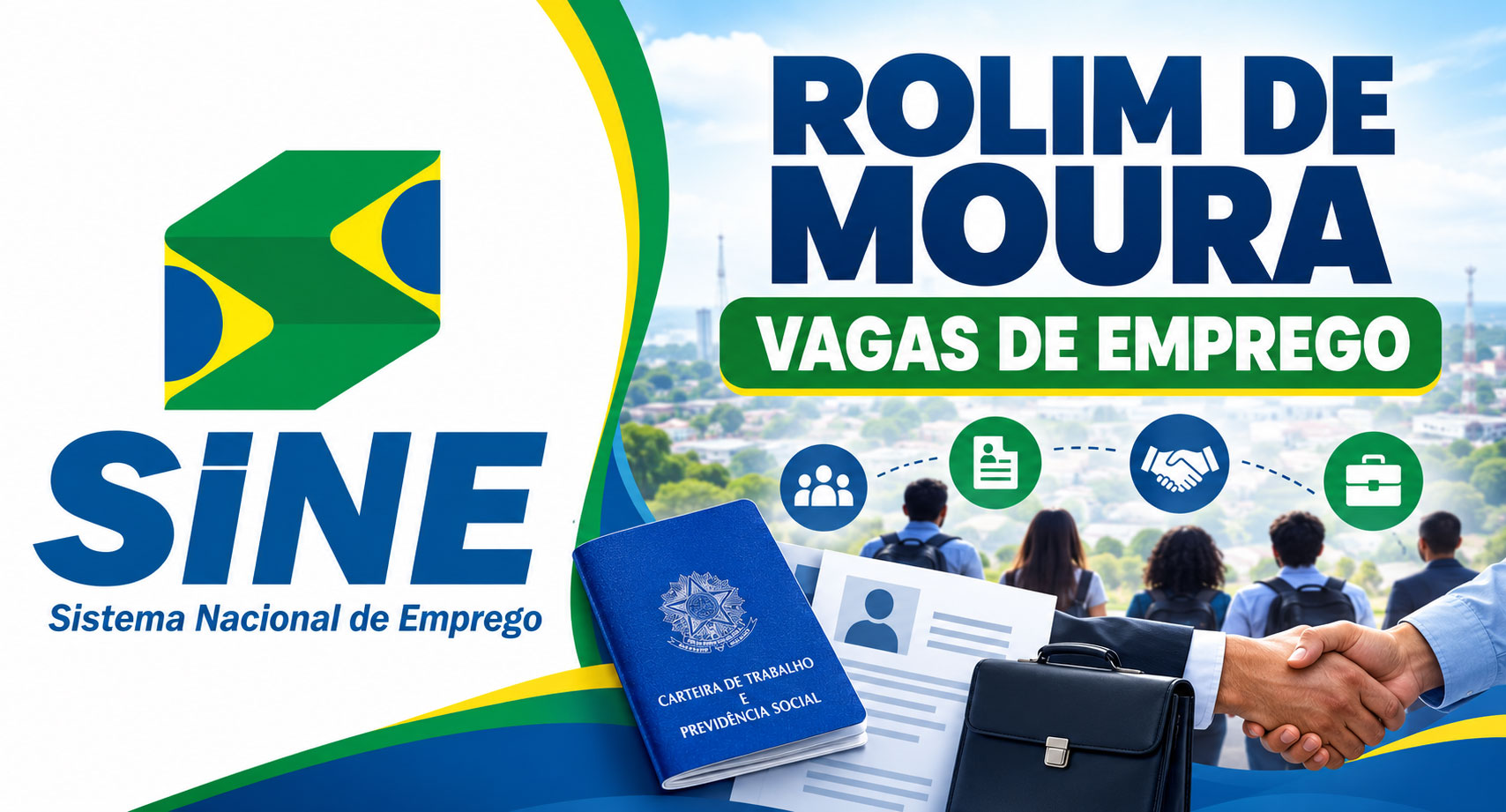 Sine de Rolim de Moura divulga 129 vagas de emprego