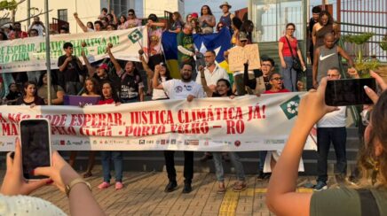 Samuel Costa e Neidinha Suruí participam da 1ª Marcha pelo Clima em Porto Velho
