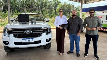 Sema de Porto Velho recebe caminhonete e drone para fiscalização ambiental