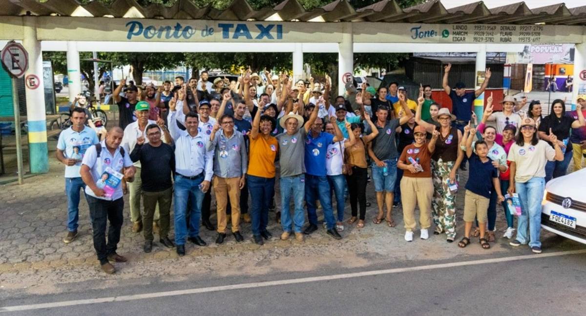 Sílvia Cristina reafirma apoio a Nova União, durante caminhada com lideranças