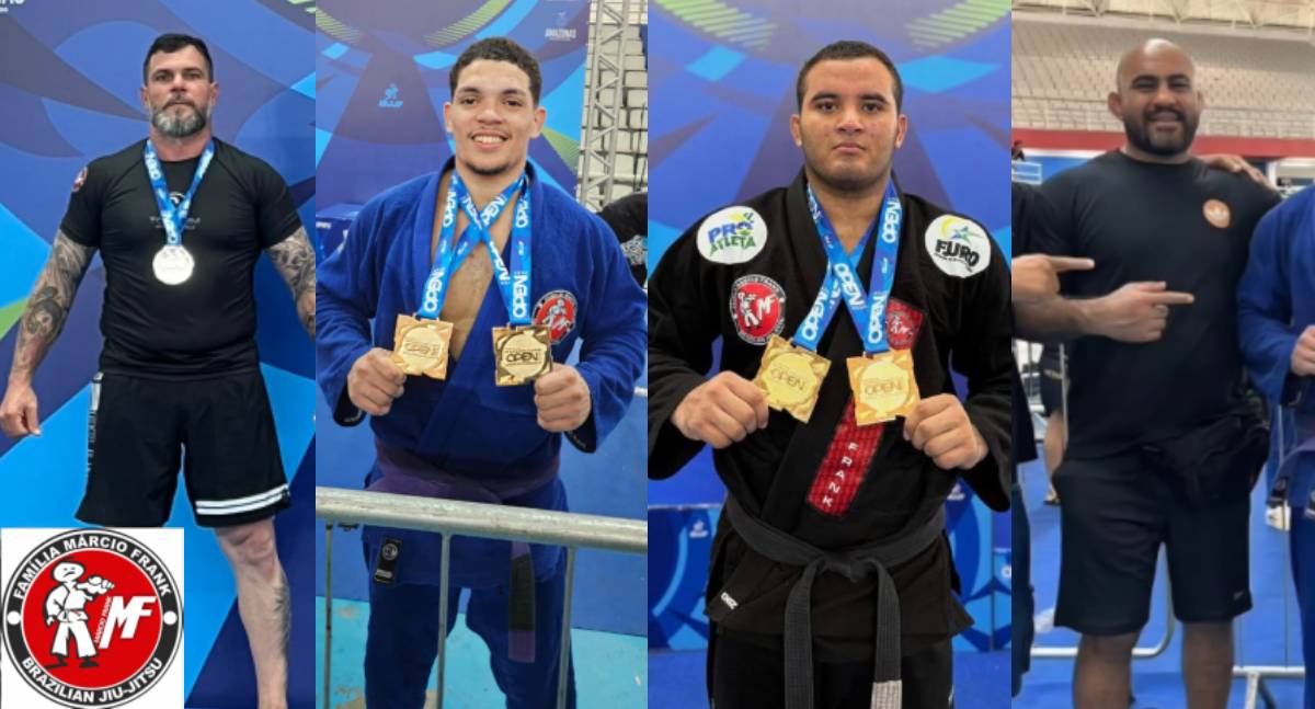 SUPREMACIA E LEGADO: Família Márcio Frank faz história no Manaus Open 2026 e mostra a força do Jiu-Jitsu Norte-Terno