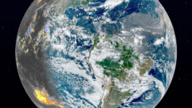 GOES-16 indica aumento de nebulosidade e possibilidade de pancadas isoladas em Rondônia
