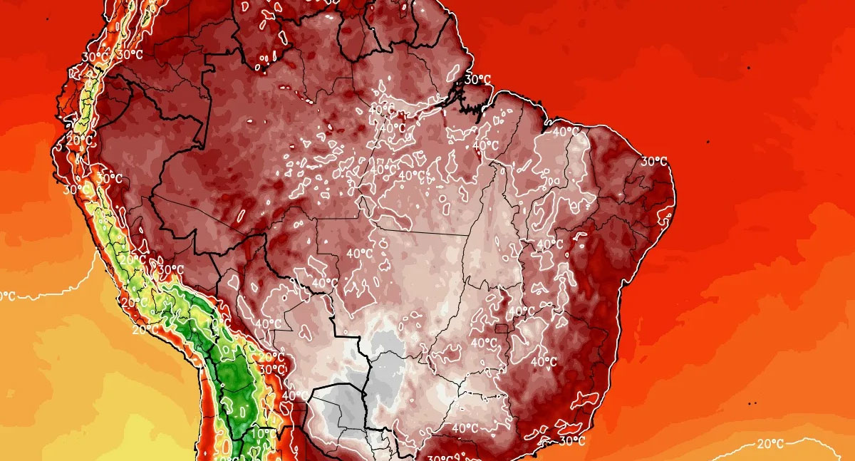 El Niño impulsiona onda de calor no Brasil, com previsão de até 45°C; Rondônia também deve enfrentar temperaturas elevadas nos próximos dias