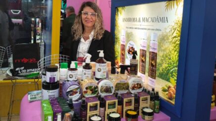 Top Amazon Cosméticos leva a bioeconomia de Rondônia à maior feira de beleza das Américas