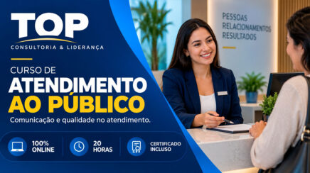 TOP Consultoria & Liderança: curso de atendimento ao público