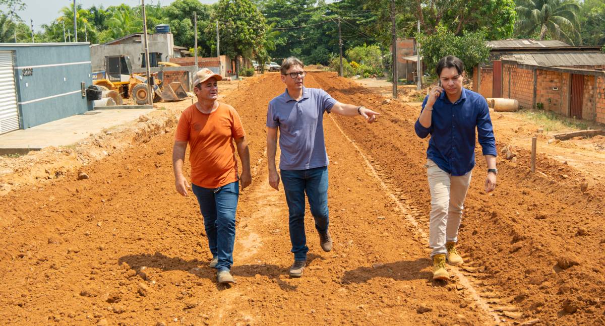 Trecho da Avenida Brasil no setor 05 é mais uma via contemplada com drenagem e asfalto novo