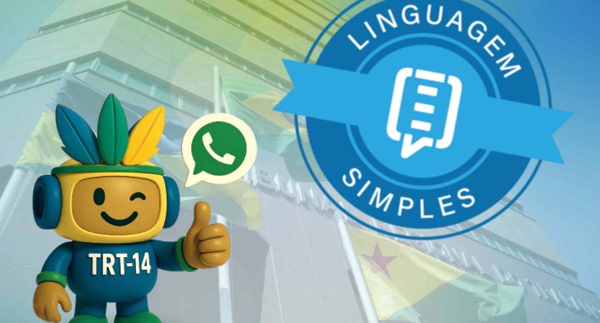 TRT-14 é reconhecido pelo CNJ com Selo Linguagem Simples