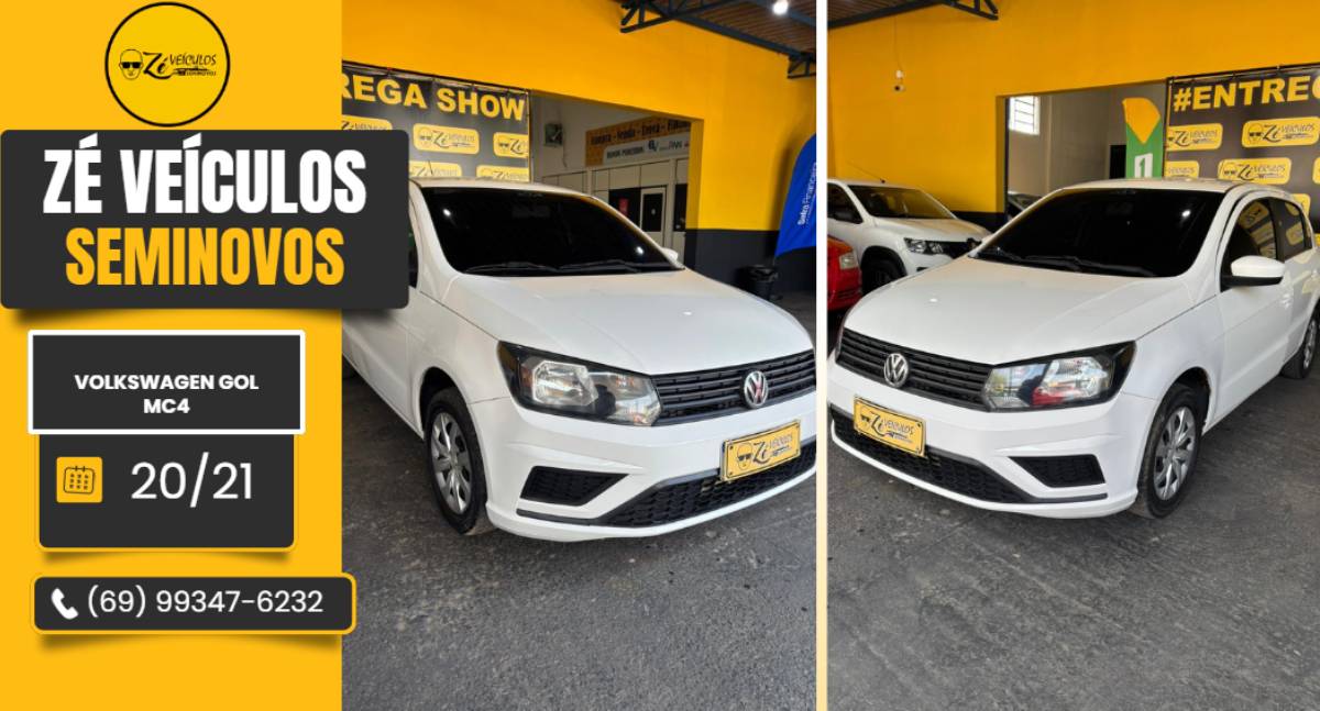 Volkswagen Gol Mc4 2020 na Zé Veículos