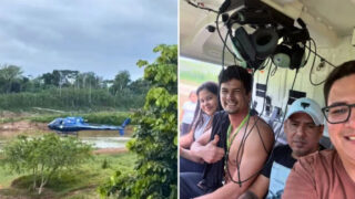 Acre: avião faz pouso forçado no rio Purus, e todos os ocupantes são resgatados com vida