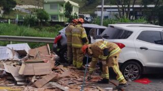 Acidente na BR-393 deixa cinco mortos e nove feridos no RJ