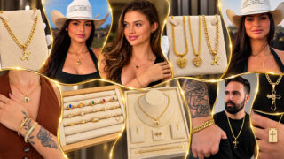 KR Joias destaca detalhes em peças banhadas a ouro 18k