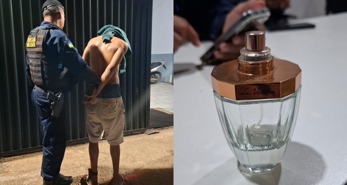 Homem com tornozeleira é preso após furto de frasco vazio em Porto Velho