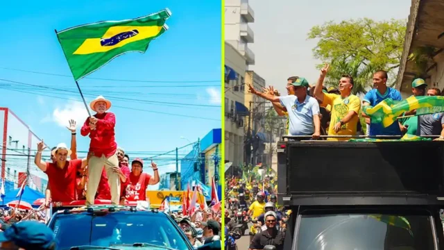 Lula faz comício em Natal e Flávio Bolsonaro participa de ato no RJ