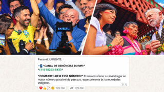 Canal Exército do Lula mobiliza seguidores para divulgar denúncias de ameaças contra indígenas