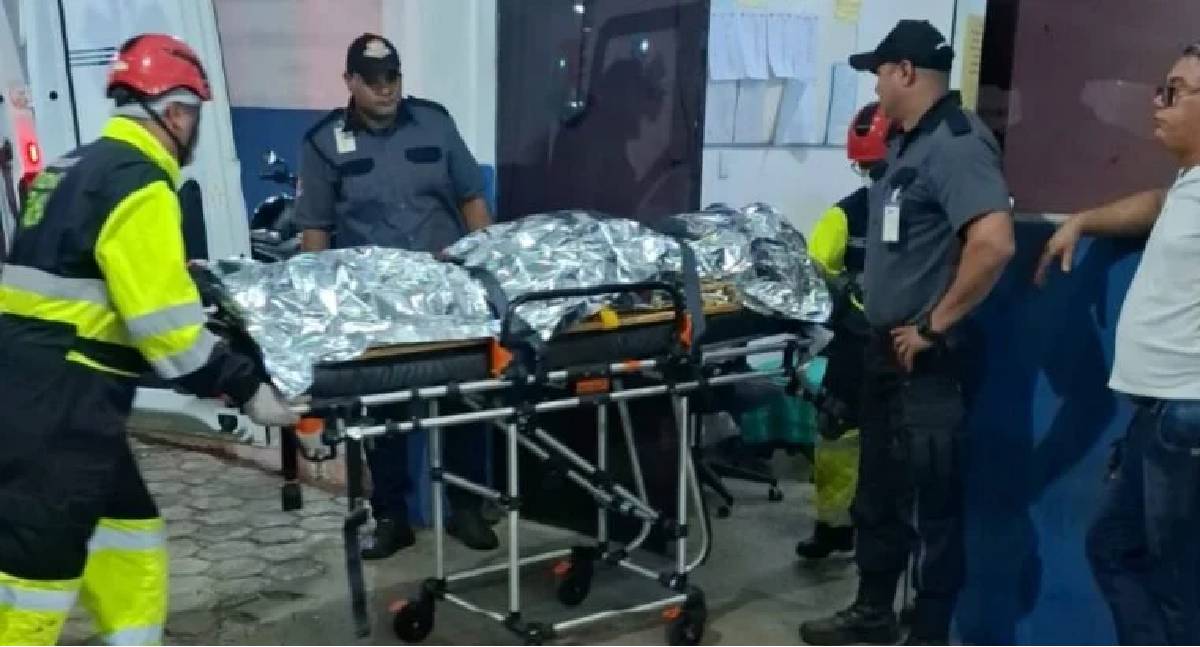 Casal fica ferido após motocicleta atingir cachorro na BR-364, em Porto Velho