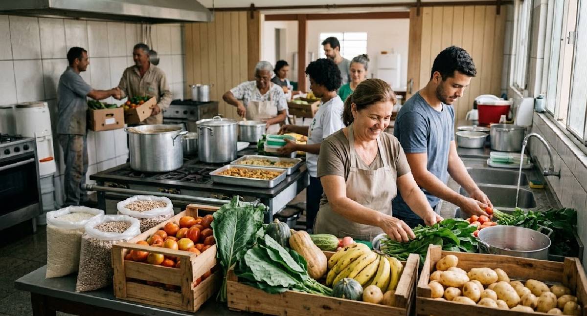 Dia Mundial da Alimentação destaca cozinhas solidárias e agricultura familiar